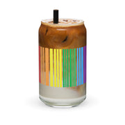 Proud Barcode on Can-shaped glass