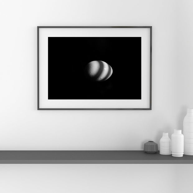Empire Egg - Minimalist Black & White Art Print