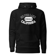 Silver Lake Hyperion Avenue - Trendy California Black Hoodie